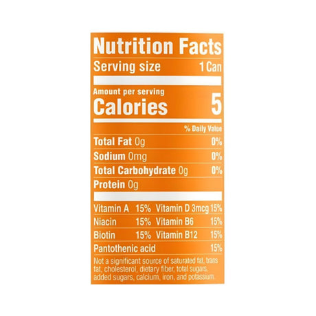 Bebida Gasificada Sparkling Ice sin Azúcar Naranja Mango Lata 355ml - Energía deportiva 1