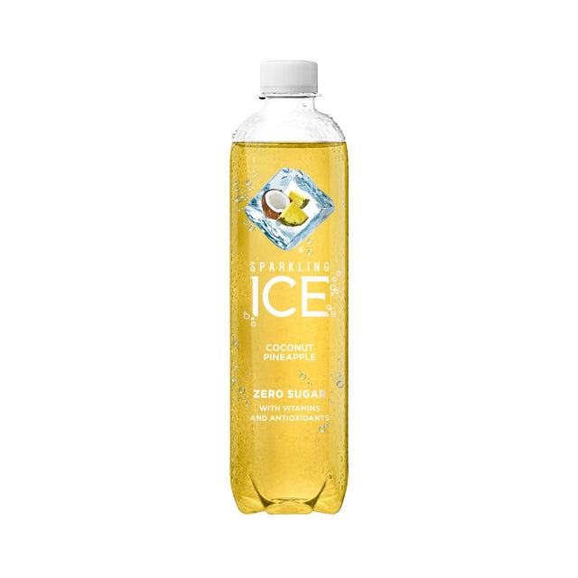 Bebida Gasificada Sparkling Ice sin Azúcar Coco Piña 502.8ml - Energía deportiva