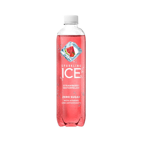 Bebida Gasificada Sparkling Ice sin Azúcar Fresa Sandía 502.8ml - Energía deportiva
