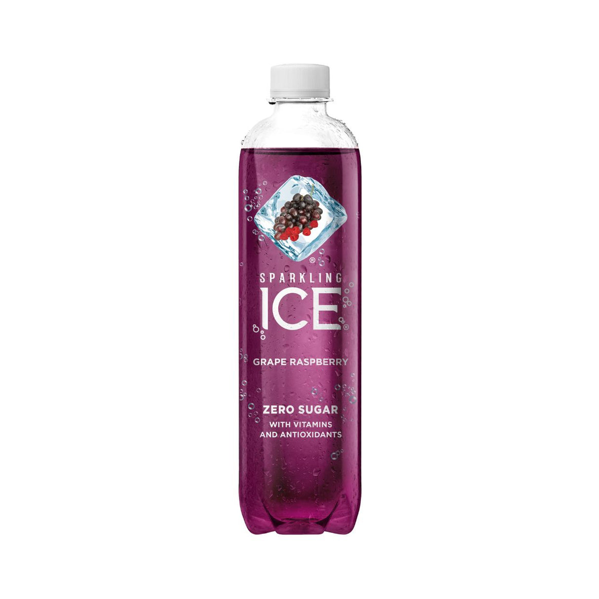 Bebida Gasificada Sparkling Ice Sin Azúcar Uva Frutos Rojos 502.8ml - Energía deportiva