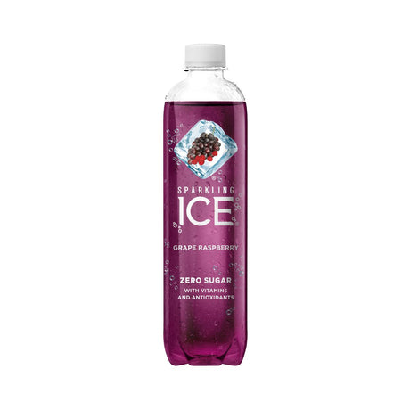 Bebida Gasificada Sparkling Ice Sin Azúcar Uva Frutos Rojos 502.8ml - Energía deportiva