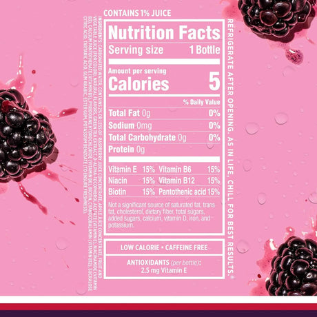 Bebida Gasificada Sparkling Ice Sin Azúcar Uva Frutos Rojos 502.8ml - Energía deportiva 1