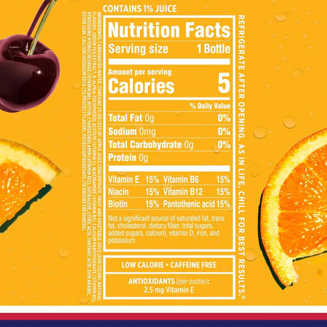 Bebida Gasificada Sparkling Ice sin Azúcar Frutas 502.8ml - Energía deportiva 1