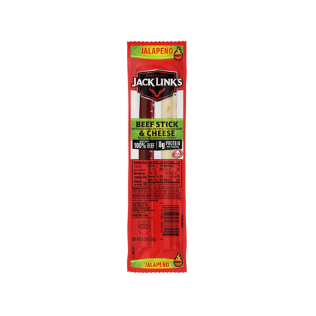 Palitos De Carne + Queso Jl 1.2oz - Jalapeño - Energía deportiva