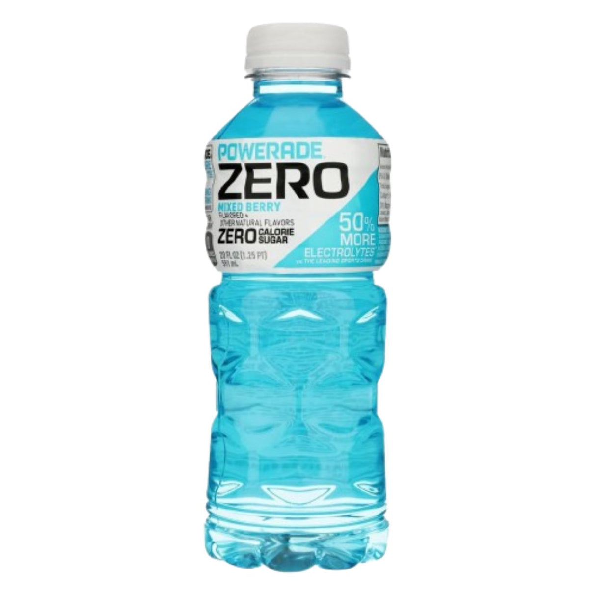Bebida Hidratante Powerade Zero Avalancha Azul 591ml - Energía deportiva  1