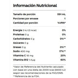 Bebida Hidratante Powerade Zero Ponche de Frutas 591ml - Hidratación Sin Calorías 2