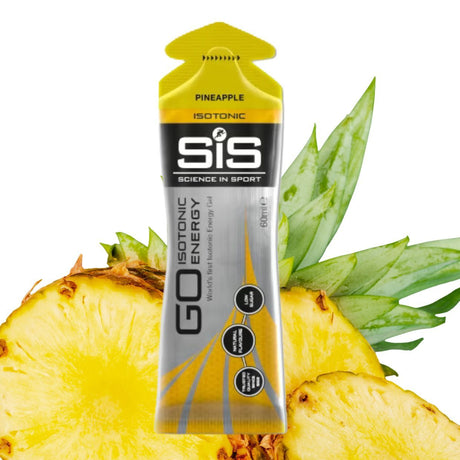 Gel GO Isotónica Energético SIS Piña 60ml - Energía deportiva 1