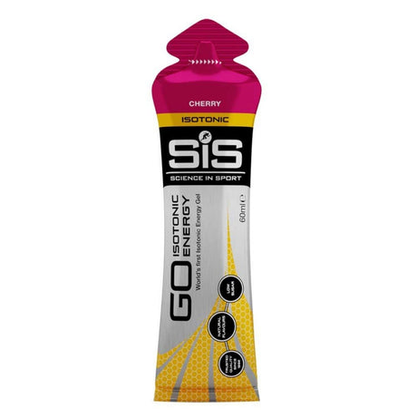 Gel GO Isotónica Energético SIS Cereza 60ml - Energía deportiva