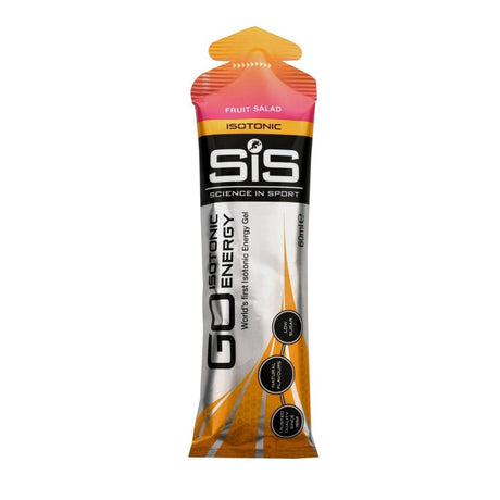 Gel GO Isotónica Energético SIS Frutas 60ml - Energía deportiva