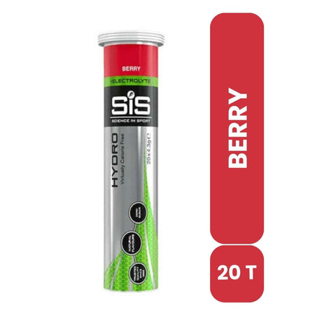 Pastillas Hidratantes SIS GO Hydro con Electrolitos Mora 20 Tabletas - Hidratación y energía 1