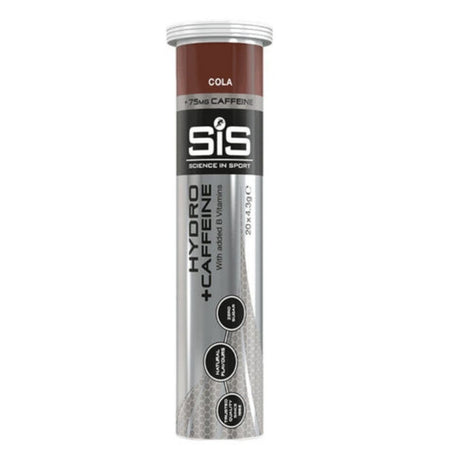 Pastillas Hidratantes SIS GO Hydro con  Electrolitos + cafeína Cola 20 Tabletas - Hidratación y energía