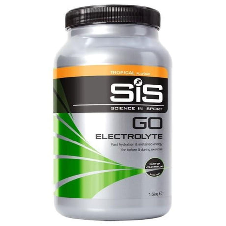 Bebida Energética SIS GO en Polvo Tropical 1.6kg - Energía deportiva