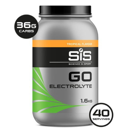 Bebida Energética SIS GO en Polvo Tropical 1.6kg - Energía deportiva