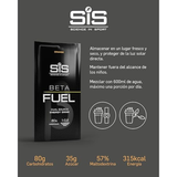 Polvo Energético SIS Beta Fuel Naranja 80gr - Resistencia Deportiva Imagen 3