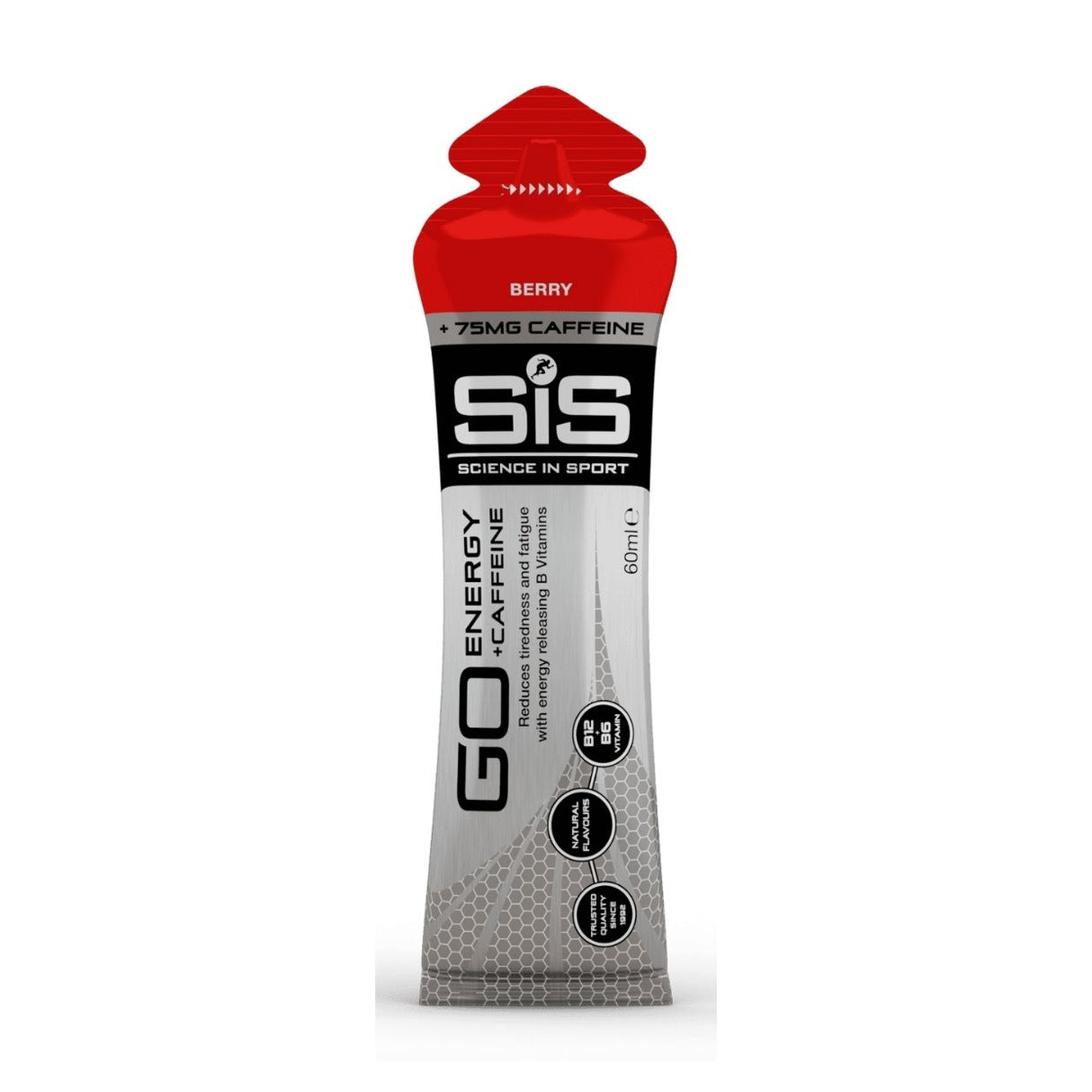 Gel Energético SIS GO Berry con Cafeína 60ml - Energía deportiva