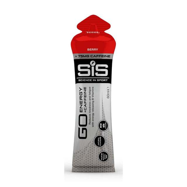 Gel Energético SIS GO Berry con Cafeína 60ml - Energía deportiva