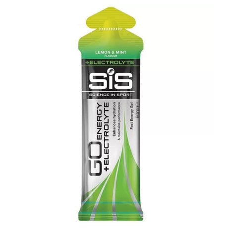 Gel GO Energético SIS Isotónica + Electrolitos Limón Menta 60ml - Hidratación y energía