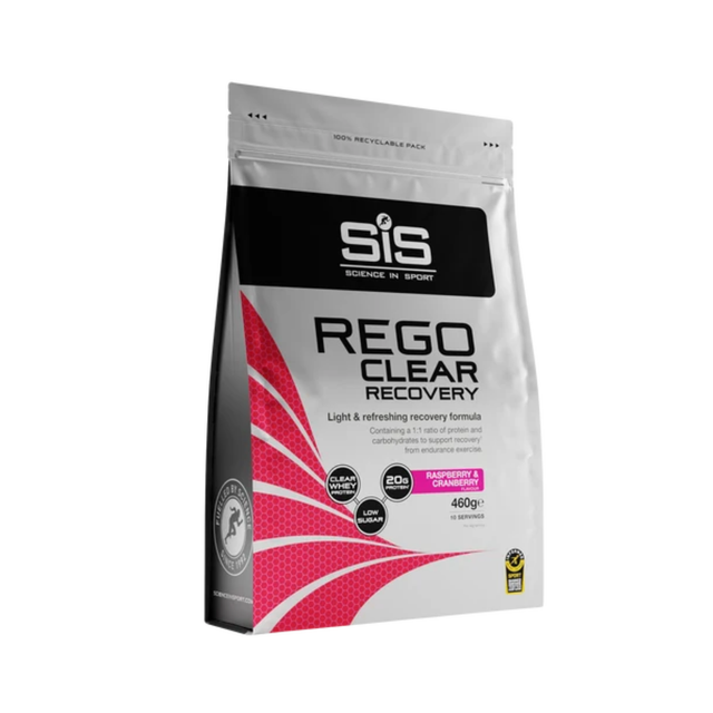 [imagen 1] SiS REGO Clear Recovery Frambuesa Arandano 460g – Proteina clara para acelerar la recuperacion muscular.