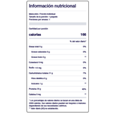[imagen 3] Tabla Nutricional SiS REGO Clear Recovery Frambuesa Arandano – Desglose con veinte gramos de proteina porporcion.