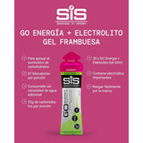 Gel GO Energético SIS Isotónica + Electrolitos Frambuesa 60ml - Hidratación y energía 2