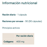 Frasco de Myvitamins Collagen 90 cápsulas de colágeno bovino hidrolizado tipo 1 [imagen 2]