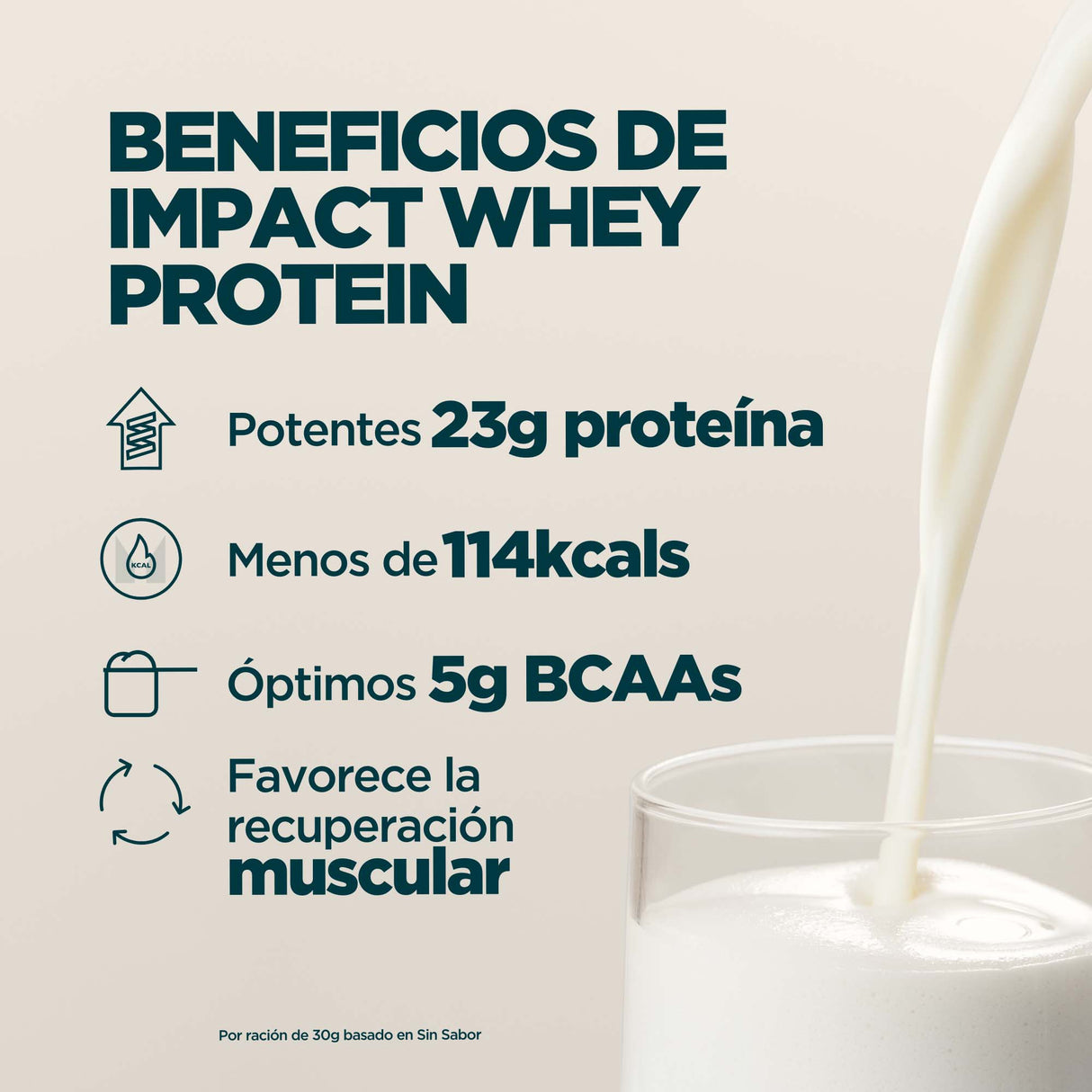 MyProtein Impact Whey Protein Sabor Fresa – recuperación ágil [imagen 5]