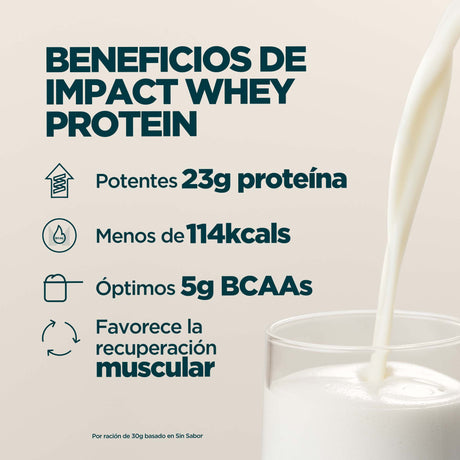 MyProtein Impact Whey Protein Sabor Fresa – recuperación ágil [imagen 5]