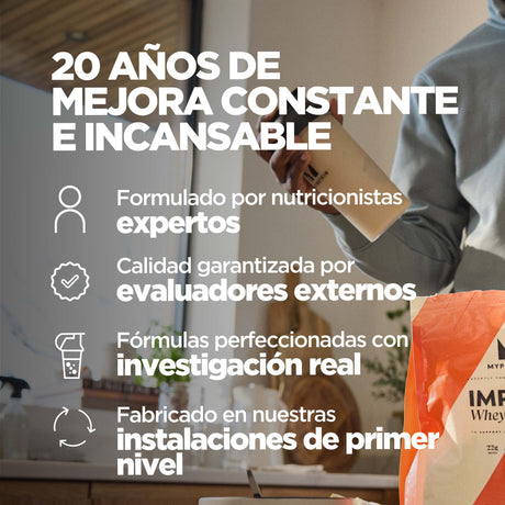MyProtein Impact Whey Protein Cookies & Cream 1 kg – muscle rebuilding [imagen 4]