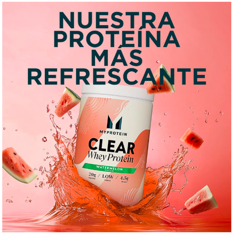 Myprotein Clear Whey Isolate Sandía – proteína refrescante sin lactosa [imagen 2]