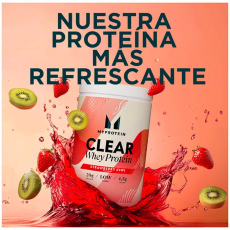 Myprotein Proteína Clear Whey Sabor Fresa & Kiwi – Aislado Hidrolizado [imagen 2]
