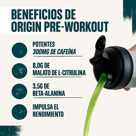 MyProtein Origin Pre-Workout – Suplemento pre entreno con cafeína natural [imagen2]