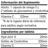 Suplemento Omega 3 Lysi Hyal Joint 30 Cápsulas - Movilidad Articular Imagen 2