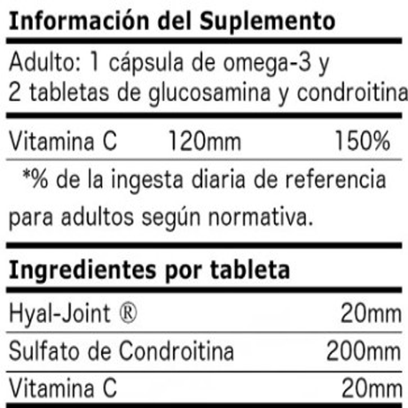 Suplemento Omega 3 Lysi Hyal Joint 30 Cápsulas - Movilidad Articular Imagen 2