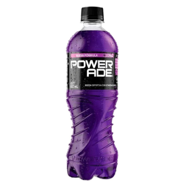 Bebida Hidratante Powerade Uva 600ml - Energía deportiva