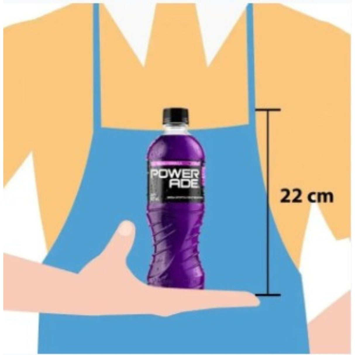Bebida Hidratante Powerade Uva 600ml - Energía deportiva 1