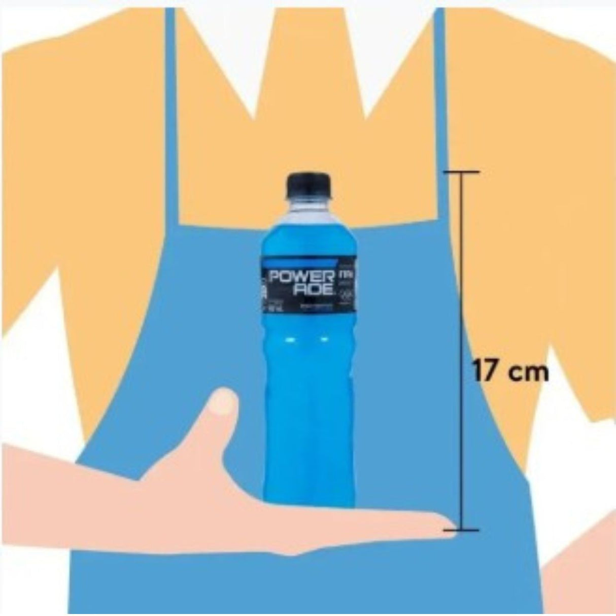 Bebida Hidratante Powerade Avalancha Azul 600ml - Energía deportiva 1