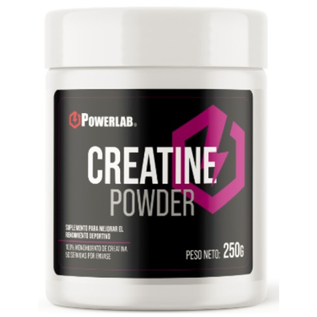 Creatina PowerLab Monohidratada 250g - Energía Máxima Muscular 1