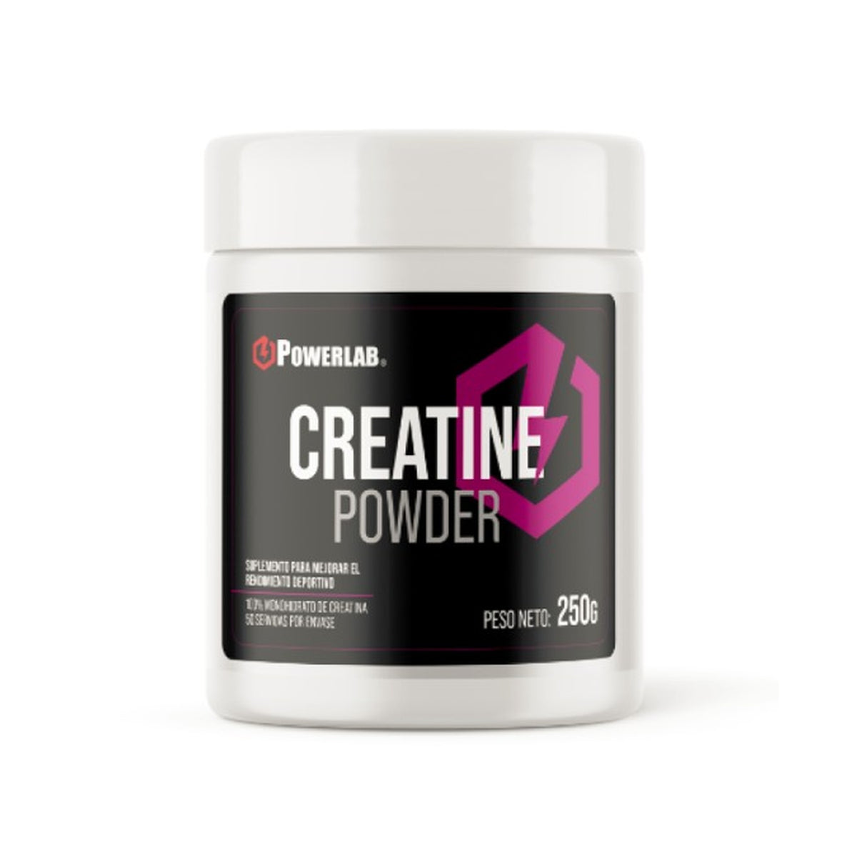 Creatina PowerLab Monohidratada 250g - Energía Máxima Muscular 1
