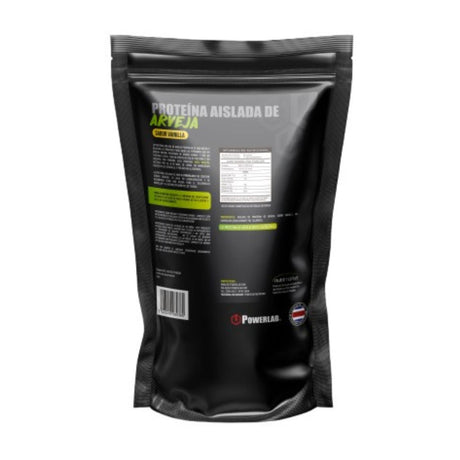 Proteína en Polvo PowerLab Aislada de Arveja 500g - Energía deportiva 1