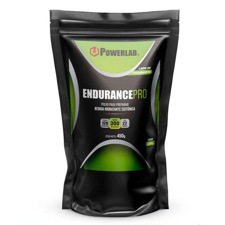 Bebida Energética Isotónica PowerLab Endurace Pro Limón 450g - Energía deportiva
