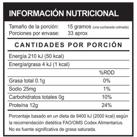 Proteína en Polvo PowerLab Soya Vainilla 500g - Energía deportiva 2