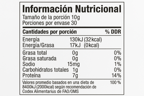 Colágeno Hidrolizado PowerLab Naranja 300g - Rejuvenece la Piel Imagen 4