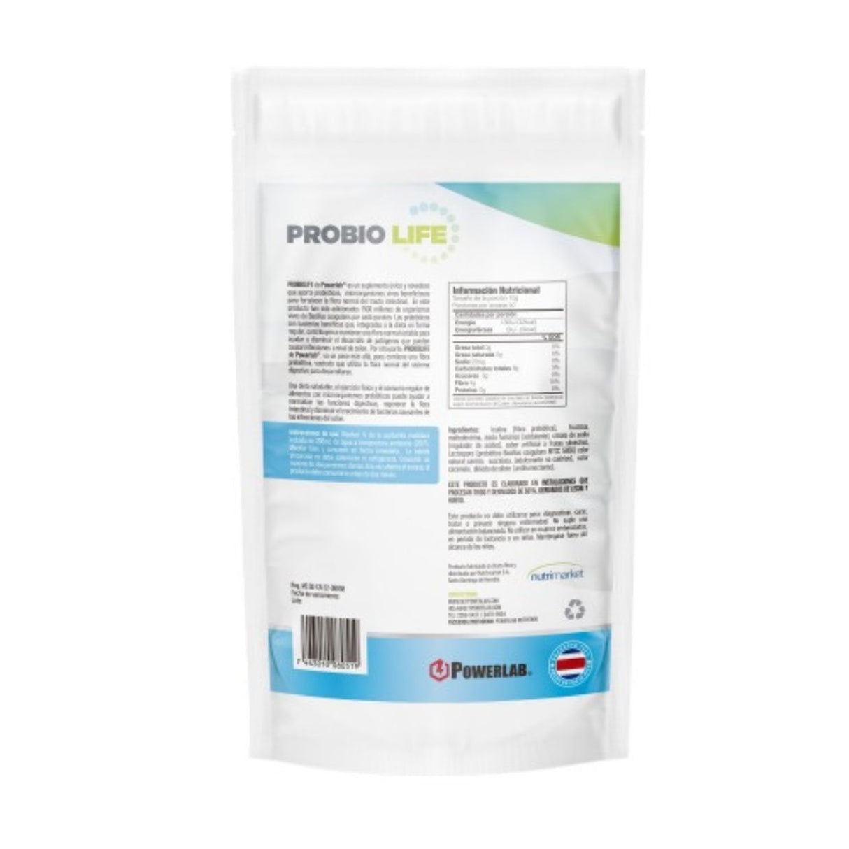Suplemento en Polvo ProbioLife PowerLab Frutas Silvestres 400g