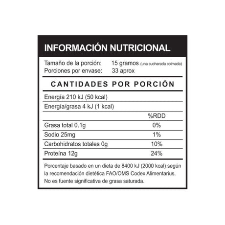 Proteína en Polvo PowerLab Soya Fresa 500g - Energía deportiva 1