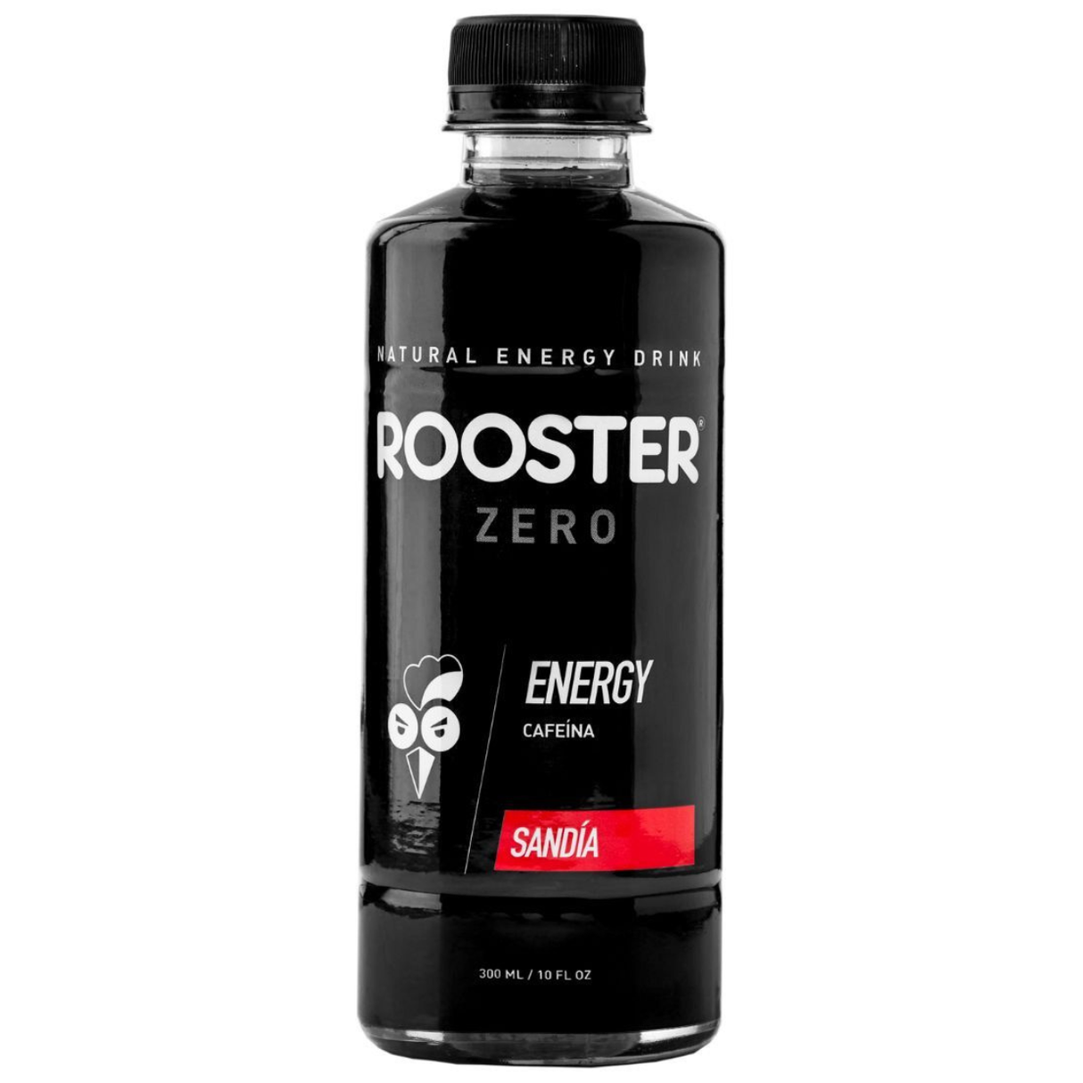 Rooster Energy Sandía 300 ml bebida energética natural sin azúcar [imagen 1]