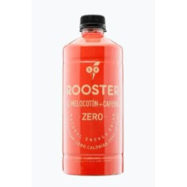 Bebida Energética Rooster Té Negro Melocotón 600ml - Energía deportiva