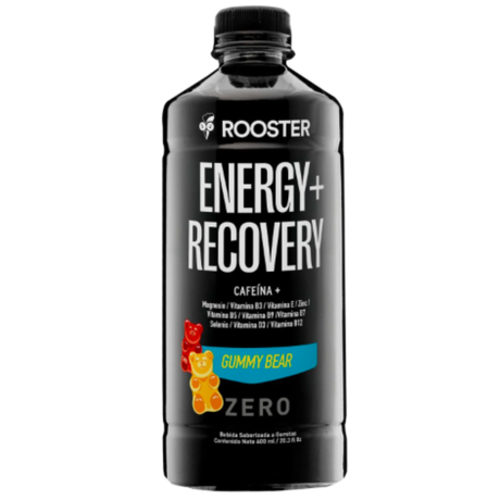 Rooster Energy + Recovery Gummy Bear 600 ml energético funcional [imagen 1]