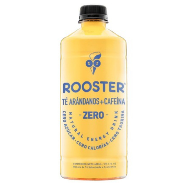 Rooster Té Arándanos + Cafeína 600 ml energía natural refrescante [imagen 1]