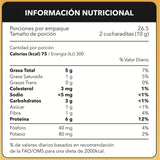 Mantequilla de maní, Natural Bites, con Whey Protein + Stevia, 265g, Energizante 3