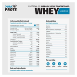 Pura Prote Whey sin sabor aditivos 1.5 lb [imagen 2]